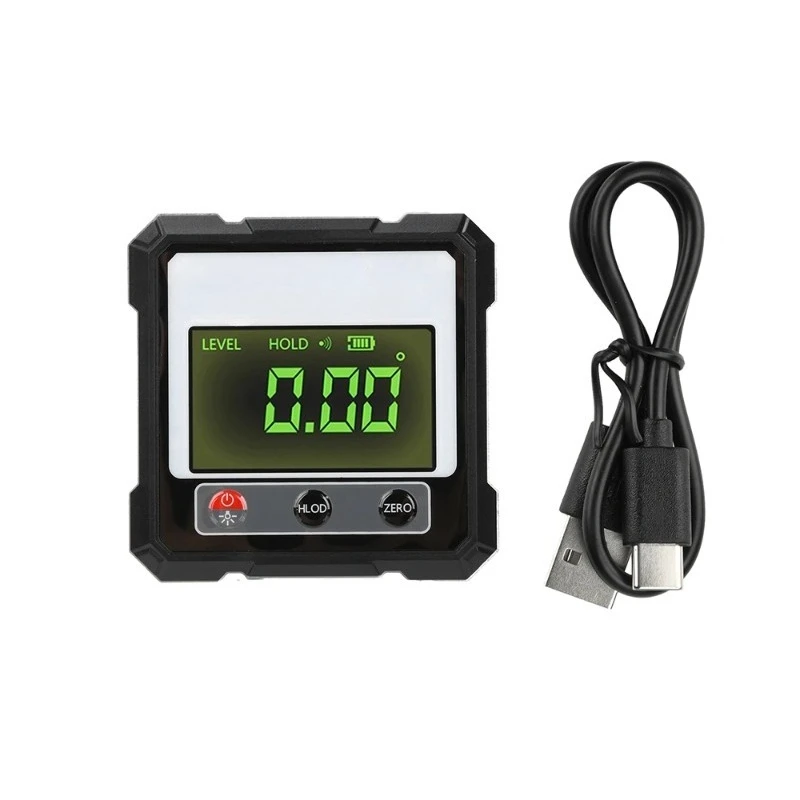 

Цифровой транспортир Инклинометр Лазерный уровень Линейка Инклинометр Магнитное основание Гониометр Магнит Угломер