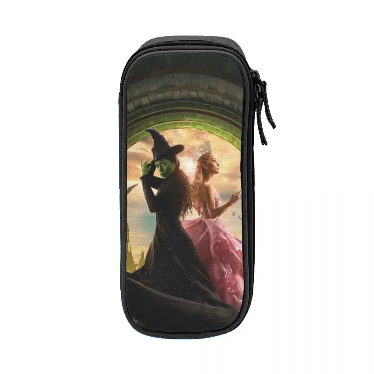 Wicked Elphaba And Glinda Pencil Cases Pencil Box Pen for Girls Boys Large Storage Bag Office Gifts Accessories