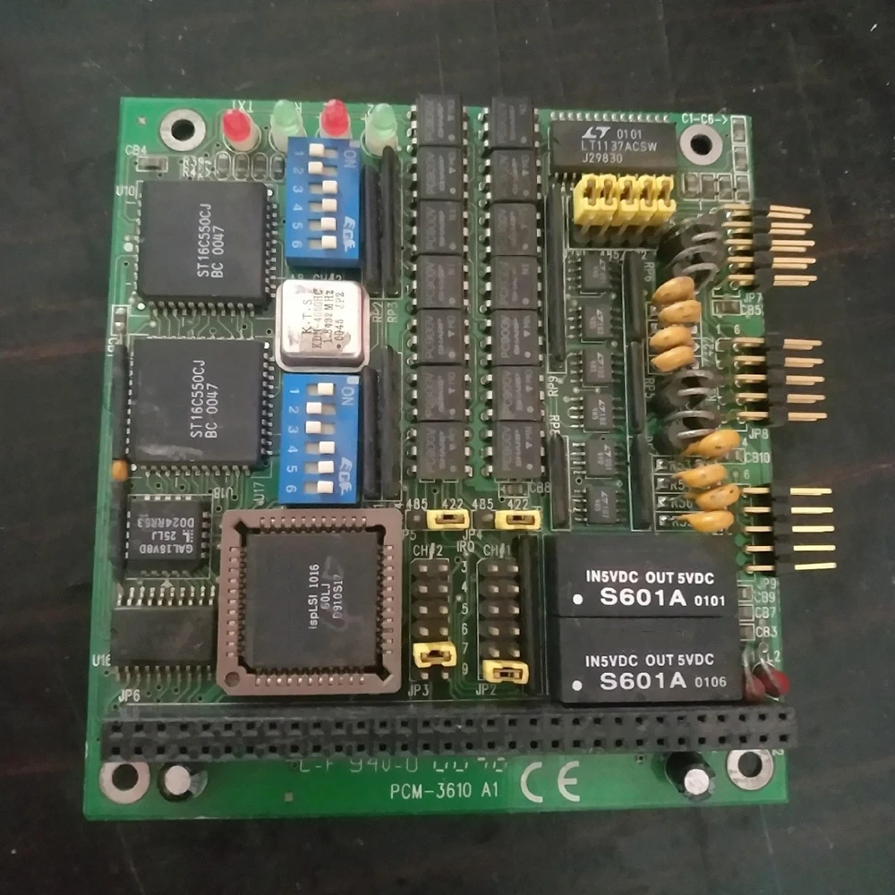 Insulated RS-485 Module Type Capture Card PCM-3610 A1