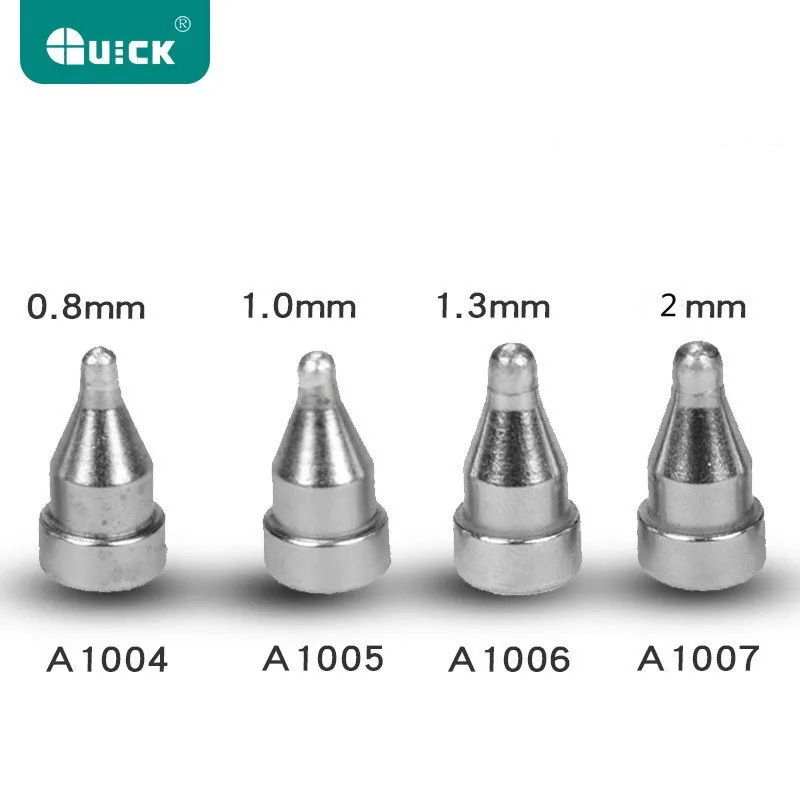 1pcs QUICK A1004 / A1005 / A1006 / A1007 Automatic Suction Tin Nozzles Gun Tip For QUICK 201B QUICK201A