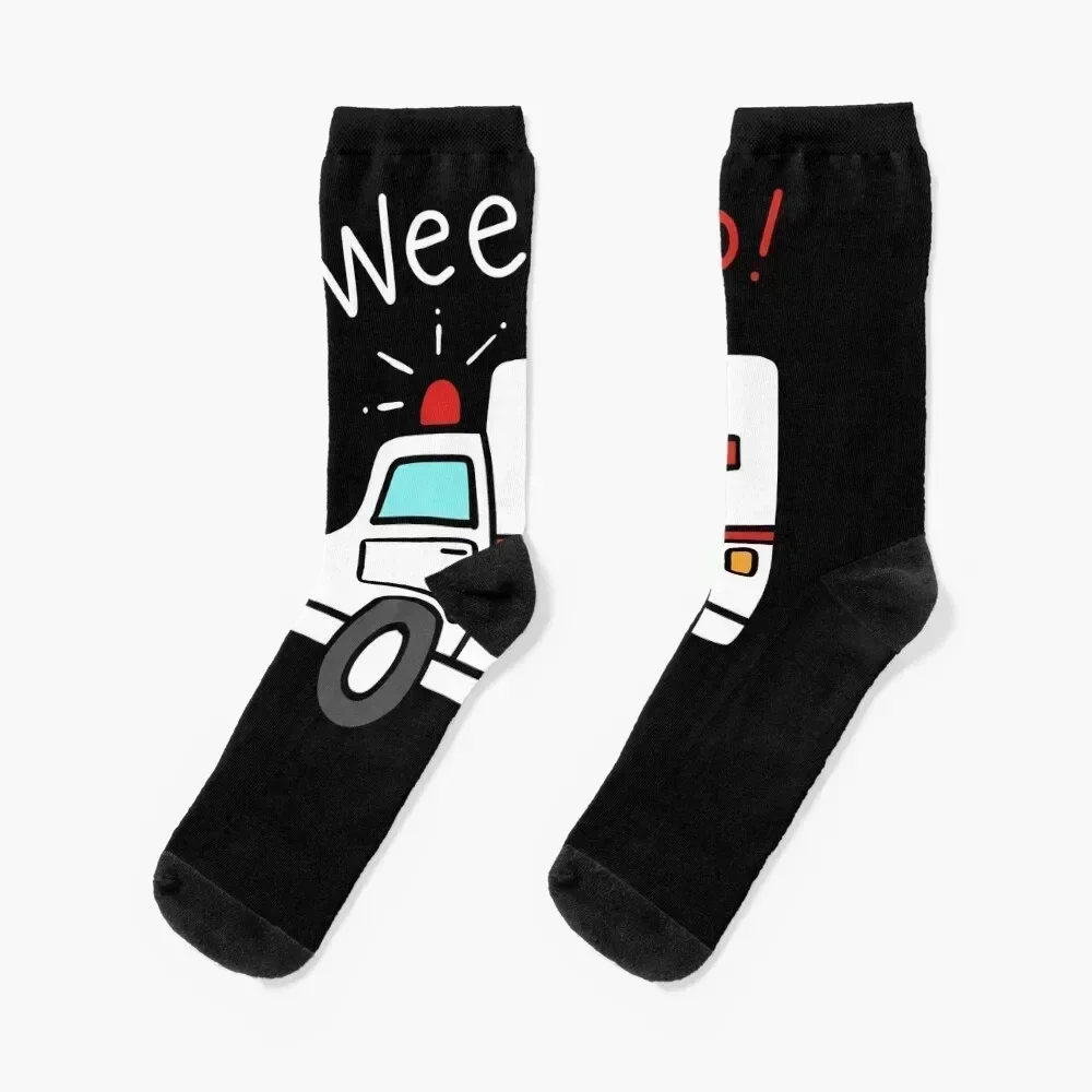 

Paramedic Ambulance Socks retro Thermal man winter Run hockey Socks Girl Men's