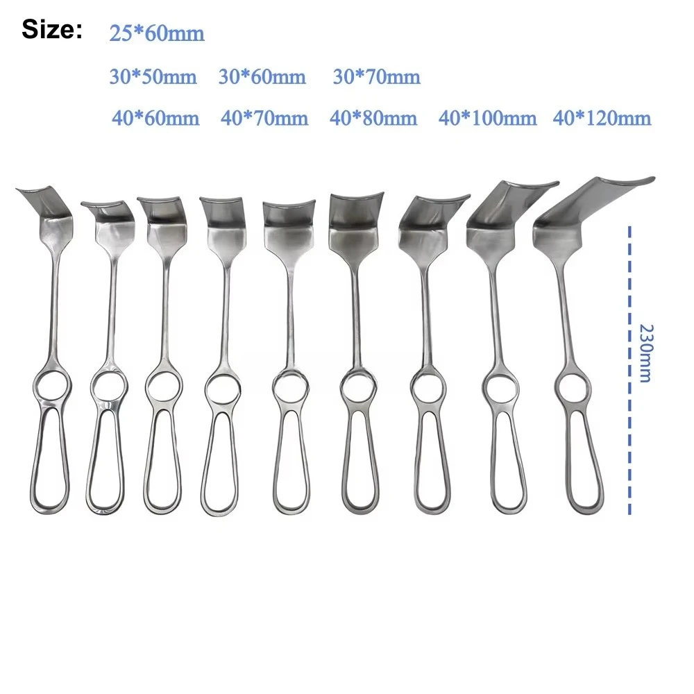 1pc Tissue Retractor Tool Stainless Steel Lift Back Angle Retractor Gynecological Retractor Autoclaveable