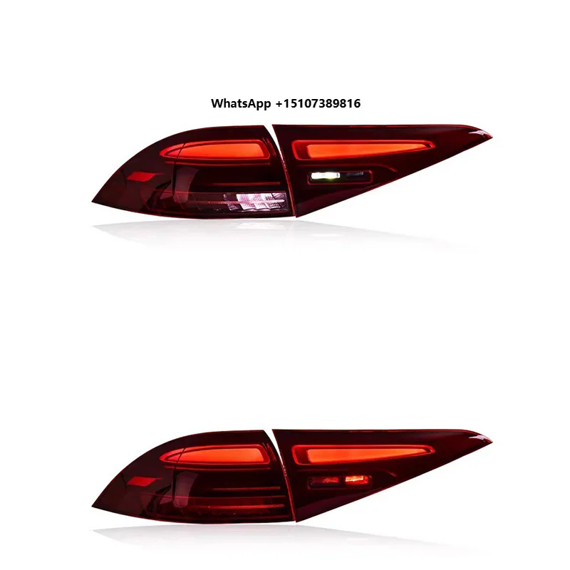 

Auto Rear Lamp LED Taillight for Bens GLE W167 Taillight Assembly 2020-2023 Upgraded Tail Brake Turn Signal Light