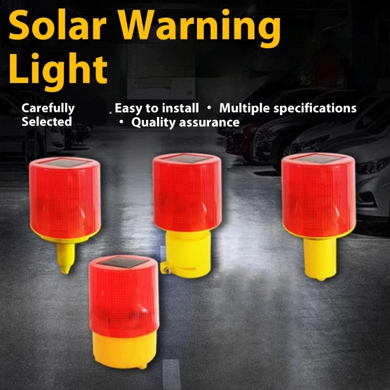 Solar betriebene LED Warning Light Road Verkehrs Barriere Blinklampe Bester Verkauf