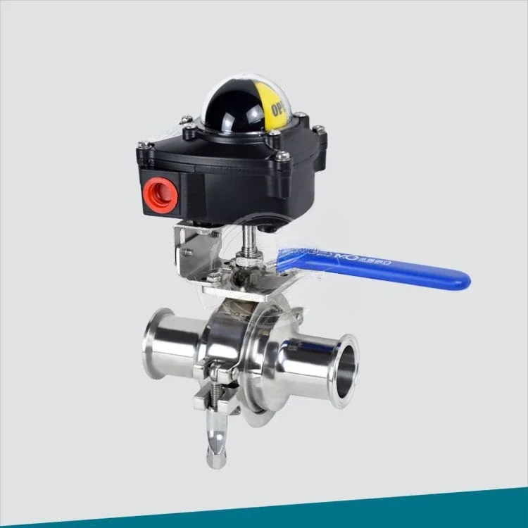 

Signal Sanitary Ball Valve All-inclusive No Retention, No Oil and No Water Valve XW3Q81F Manual Signal Valve