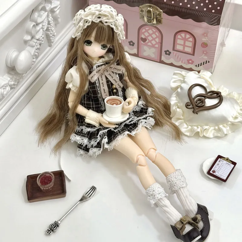 

Аксессуары для кукол серии Hazelnut Cocoa: одежда для кукол Azone 6 Points/Ob22/Ob24 по оригинальному дизайну Azone.