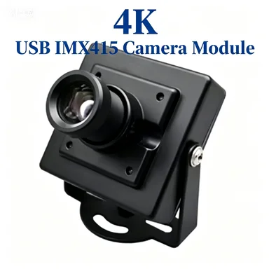 4K USB IP Camera Module CMOS IMX415 12mm Lens High Resolution Distortionless for Creality Falcon 2, Xtool and Lightburn Webcam