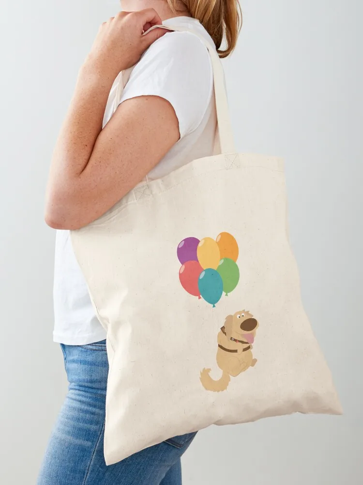 Dug Balloons Tote Bag Canvas bag custom bags