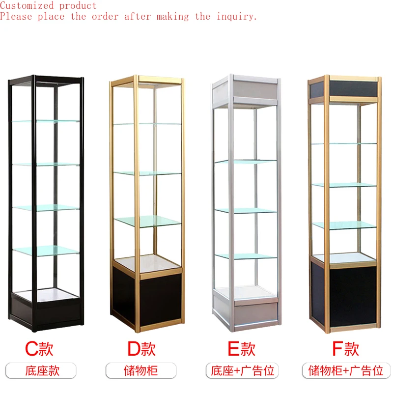 

Custom.Jewelry Display Showcase/replacement Glass for Curio Cabinet