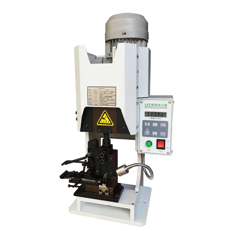 

BJ-2TS Cheap Semi-Automatic Mute Terminal Crimping Machine Cable Manufacturing Equipment