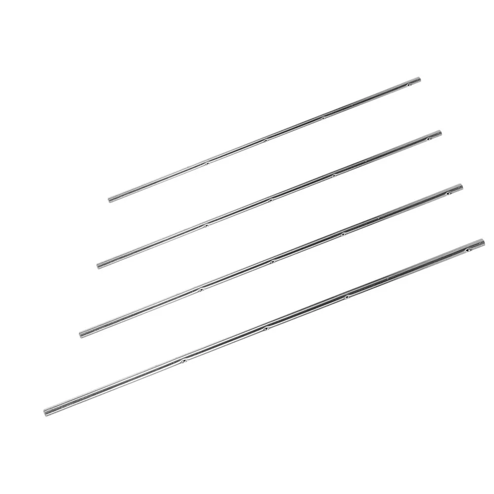 

4Pcs Iron Foosball Rods Table Soccer Game Replacement Rods for Adults Children Sturdy Metal Pole Compact Desk Football