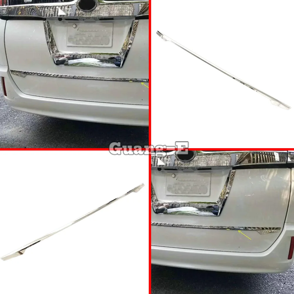 

Sticker Cover Rear Door Tailgate Frame Plate Trim Trunk Panel For Toyota Noah Voxy 80 Series 2015 2016 2017 2018 2019 2020 2021