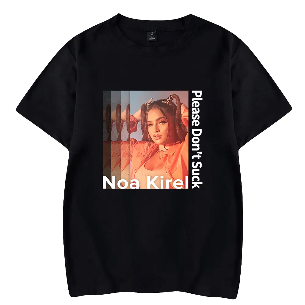 Noa Kirel Tshirt Unisex Short Sleeve Tour T-shirts Men Women Streetwear Printing Casual Fashion Unisex