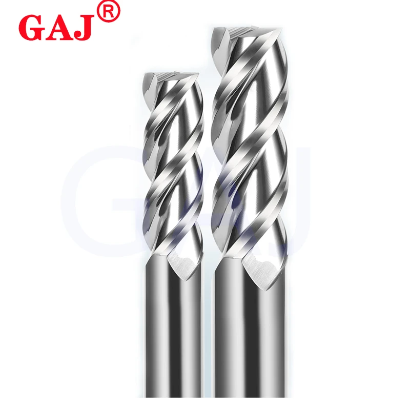HRC55 3-ostrzowy aluminium do frezu wolframowy frez płaski z węglika spiekanego ze stali nierdzewnej centrum obróbcze CNC frezy walcowo-czołowe narzędzia