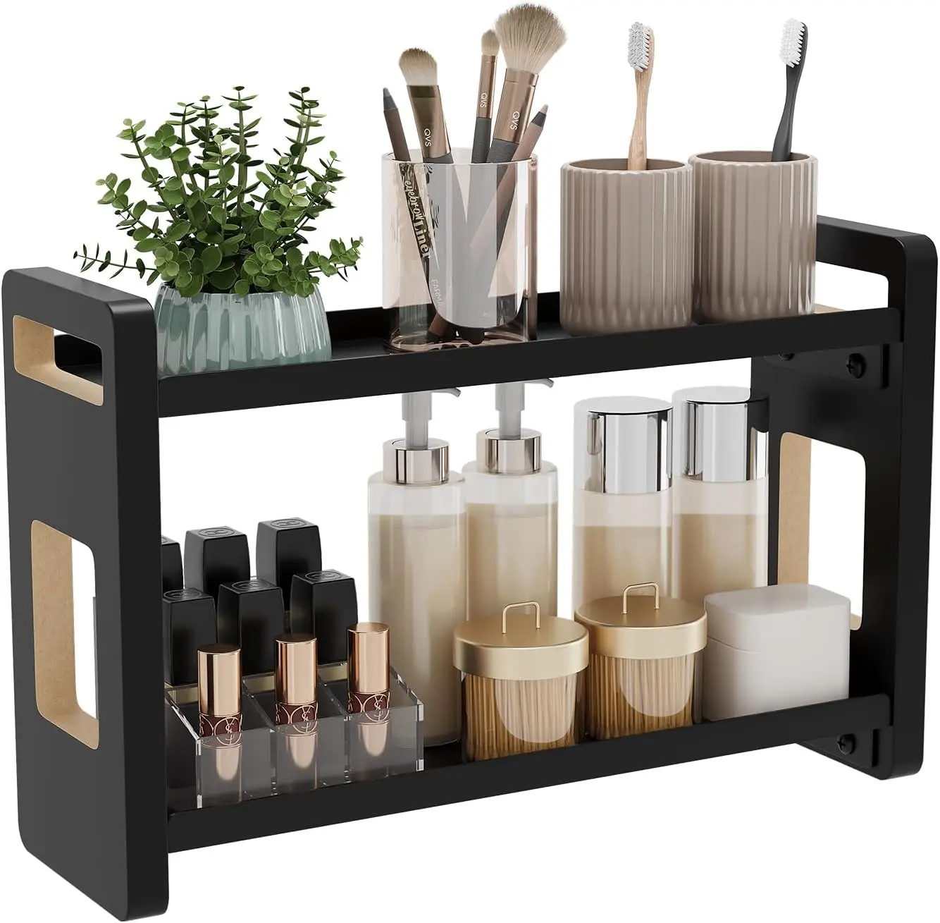 

Bathroom Counter Organizer,Bathroom Counter Shelf,Bathroom Organizers,Under Sink Organizer,Cologne