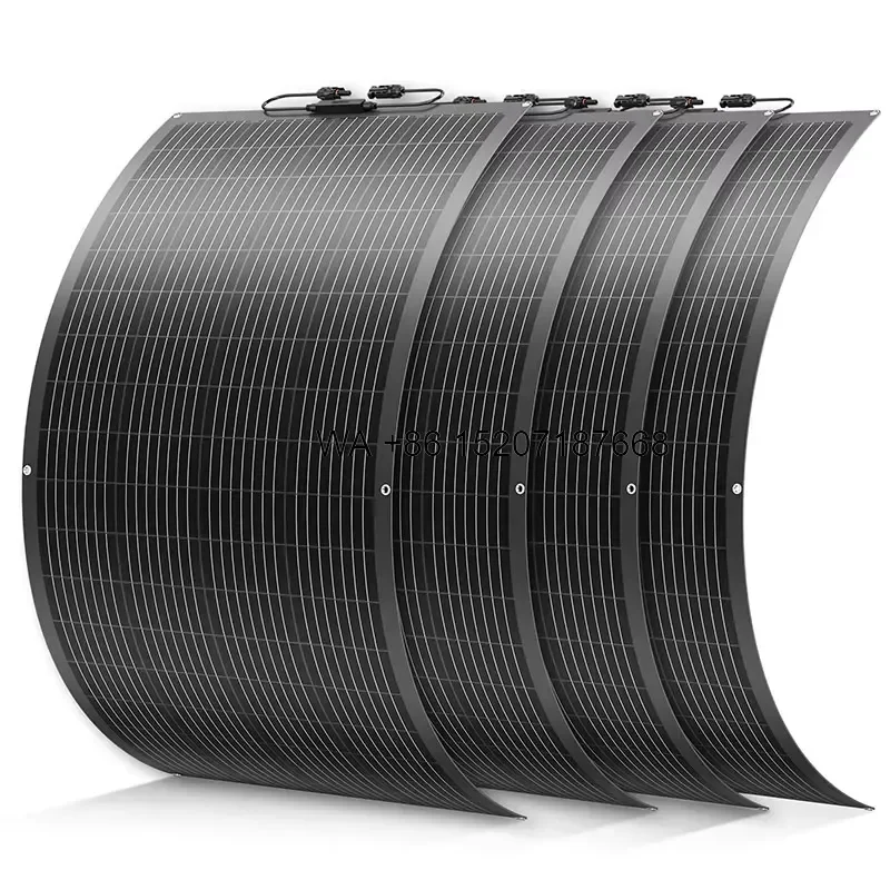 Wmwmnu Wholesale Flexible Solar Panels Thin Film Lightweight Module Photovoltaic Panel for Camping