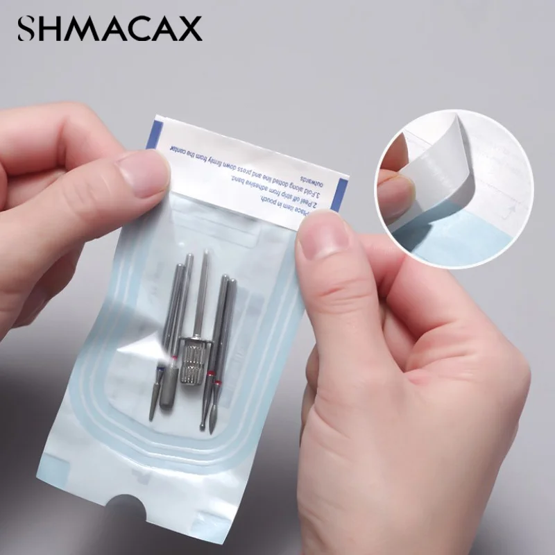 10PCS Disposable Self-sealing Sterilization Pouches Bag Tattoo Accessories Supplies Self-adhesive Clean Bags