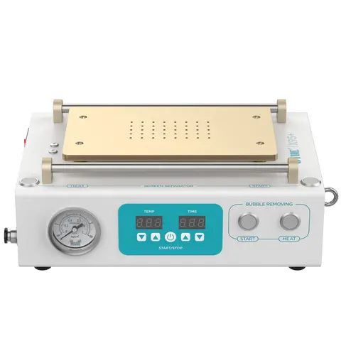 UYUE X9S 버블 리무버, 화면 분리기, LCD OCA 오토클레이브 디버블러, 휴대폰 화면 수리 도구, 2 인 1 기계