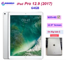 Оригинальный Apple iPad Pro 12.9 (2017) 2-го поколения Wi-Fi + 4G сотовый экран 64 ГБ 12,9 дюйма Face ID класса B дешевый планшет на большой распродаже