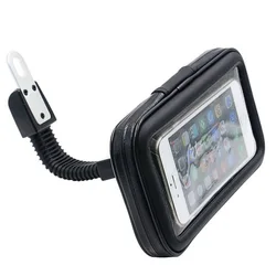 Motorcycle Mobile Phone Holder Support Moto Bicycle Stand For Smartphone Bike Waterproof Bag Cell Phone Case GPS Holder