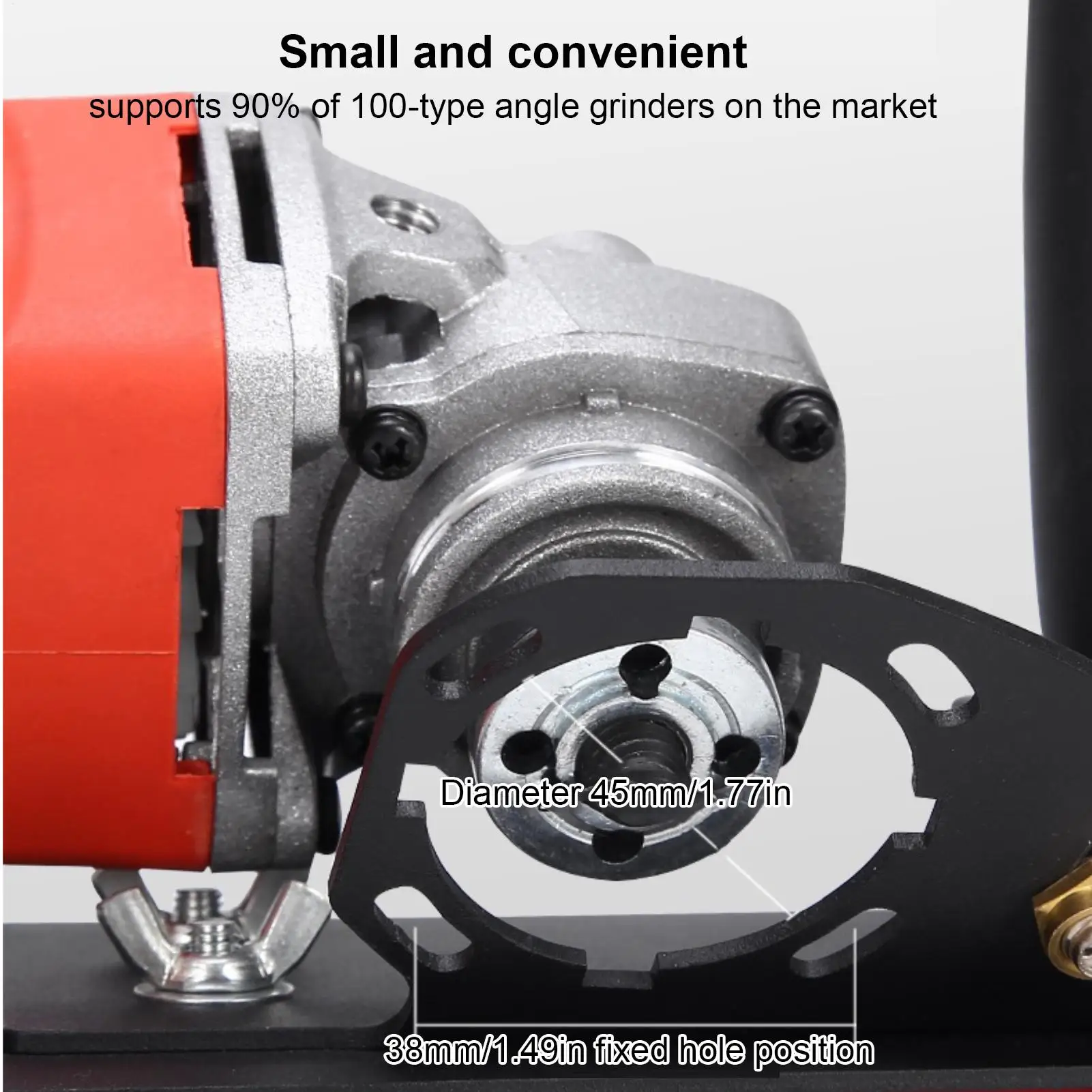 

45-градусный станок для снятия фаски плитки, угол 45 градусов, режущий станок, инструмент для резки плитки, угловая шлифовальная машина, регулируемый диапазон для камня