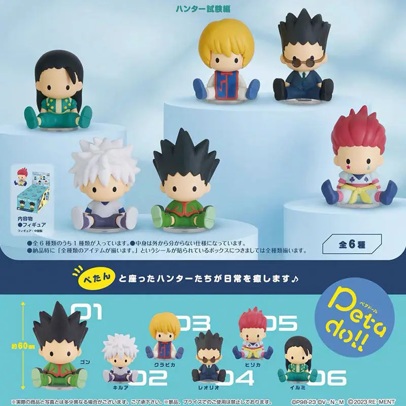 figurines-de-collection-authentiques-re-ment-hunter-x-hunter-Edition-examen-xiao-jie-modele-de-scene-miniature-jouets-et-cadeaux-en-stock