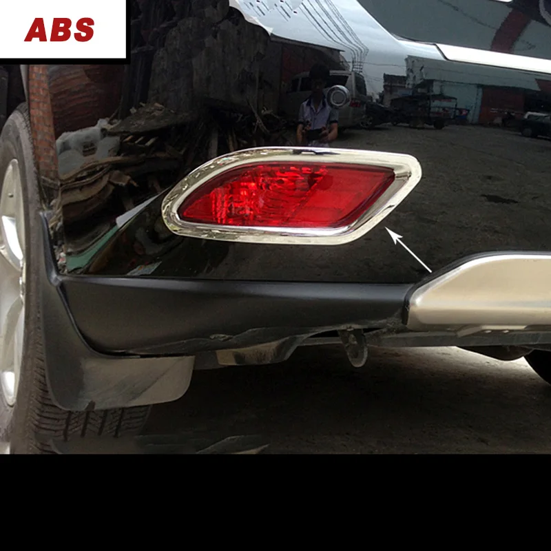 Car Rear Foglight Trim Tail Lamp Chrome Styling Accessories for Lexus Rx 2009 2010 2011 2012 2013 2014 Rx270 Rx300 Rx350 Rx450h