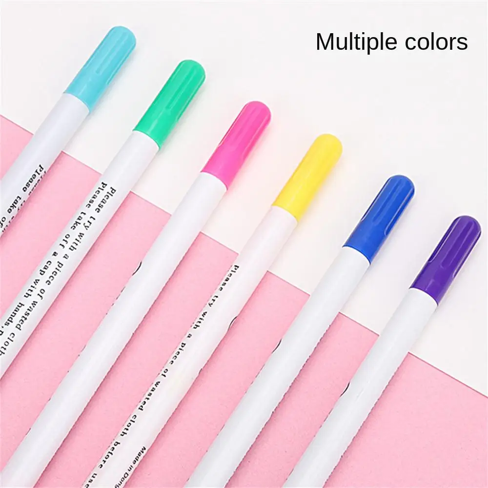 2/3/4PCS Automatic Vanishing Pen Erasable Multicolors Automatic Vanishing Sewing Tools Water Erasable Pens Diy