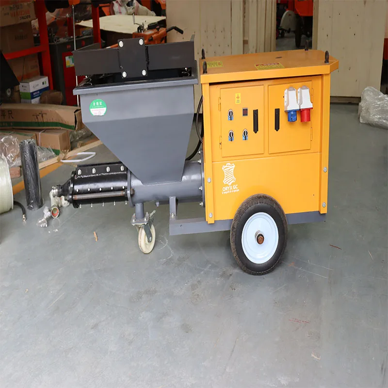 

Factory Customization Plunger-type Mortar Spraying Machine 380V Fully Automatic Mortar Spraying Machine