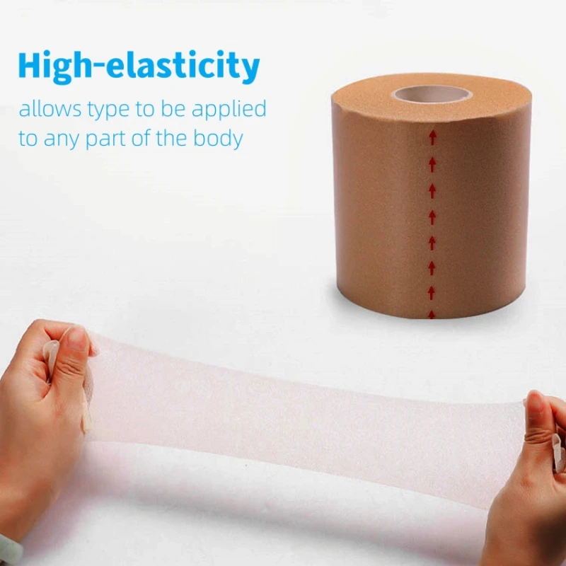 1/3Rolls Under Wrap Foam Boxing Tape Skin Film Patch Adhesive Pre-Wrap Soft Comfortable Fitness Athletic Sports Elbow Knee Wrist