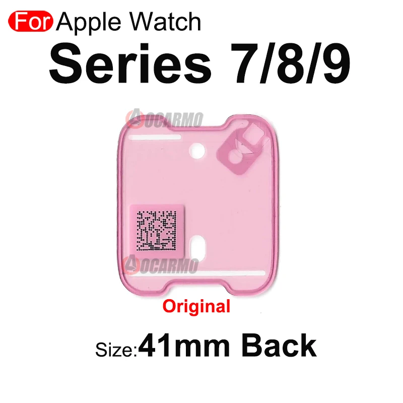 Vorderseitiges Display-Klebeband Rückseitige Abdeckung Aufkleberband für Apple Watch Series 4 5 6 7 8 9 Ultra 1/2 SE 3 40mm 41mm 44mm 45mm 49mm