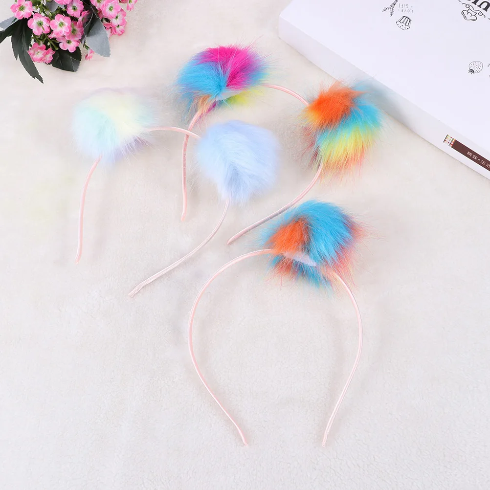 

Headband with Balls for Girls Perfect Gift and Photo Props Masquerade Halloween Party Cosplay Mardi Gras Accessory