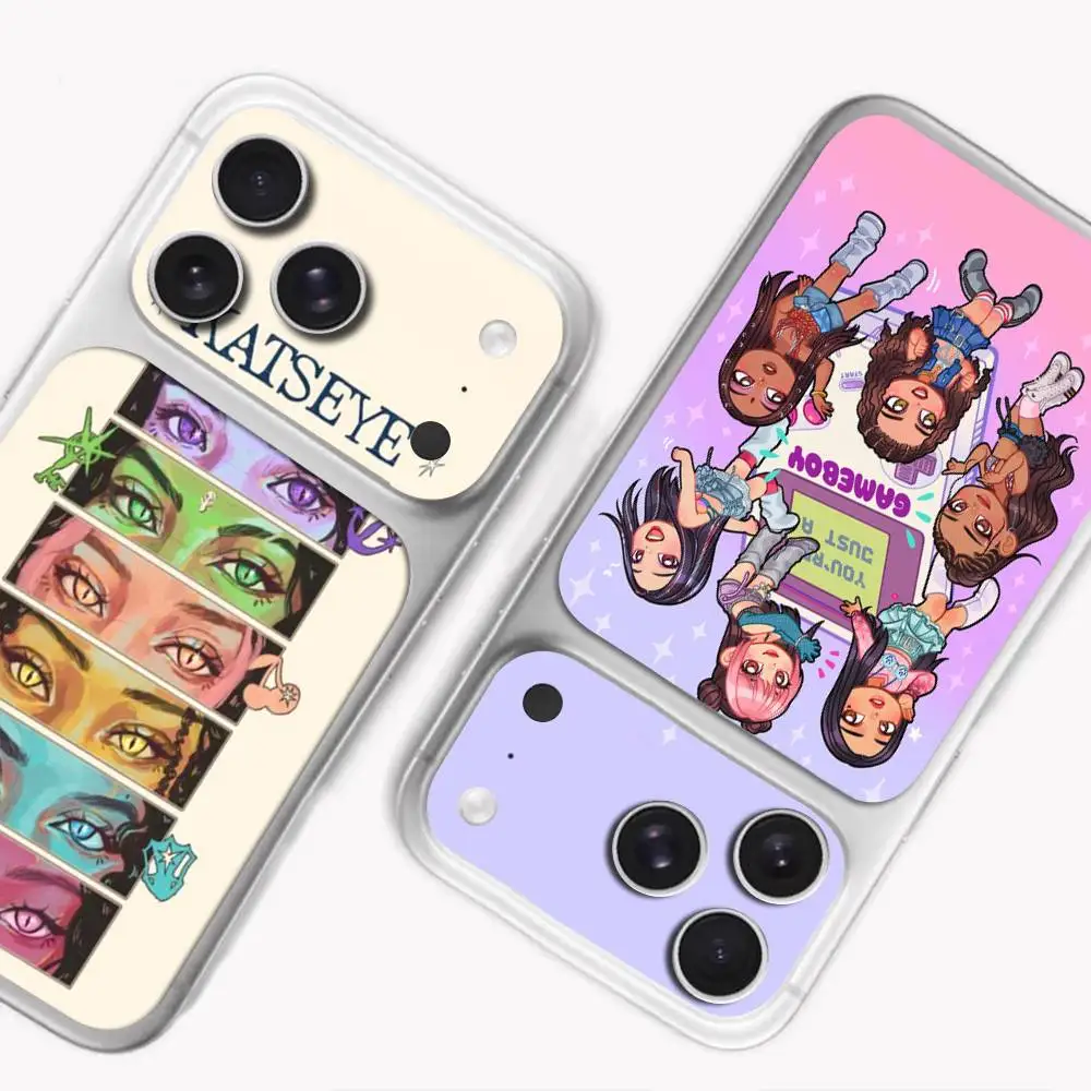 Hot New K-KPOP K-KATSEYEs Back Protective Decal Skin Wrap Sticker for iPhone 17 Pro 17 Pro Max