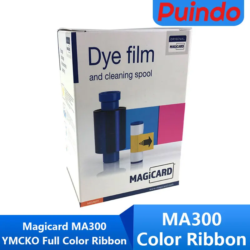 

Magicard MA300 YMCKO Color Ribbon for Enduro3e Printer and Rio Pro360 Printer And Pronto Card Printers