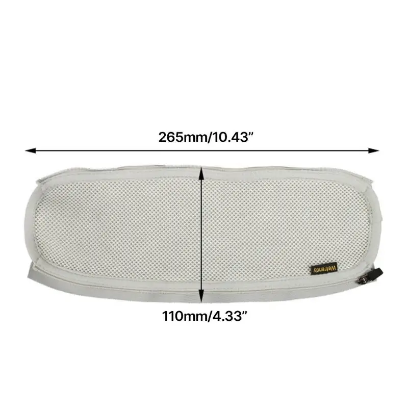 Convenient Zipper Headband Cover Sleeve for ATH M50X Headphones Headbeam Protector Easy to Use and Maintain Cloth Sleeve