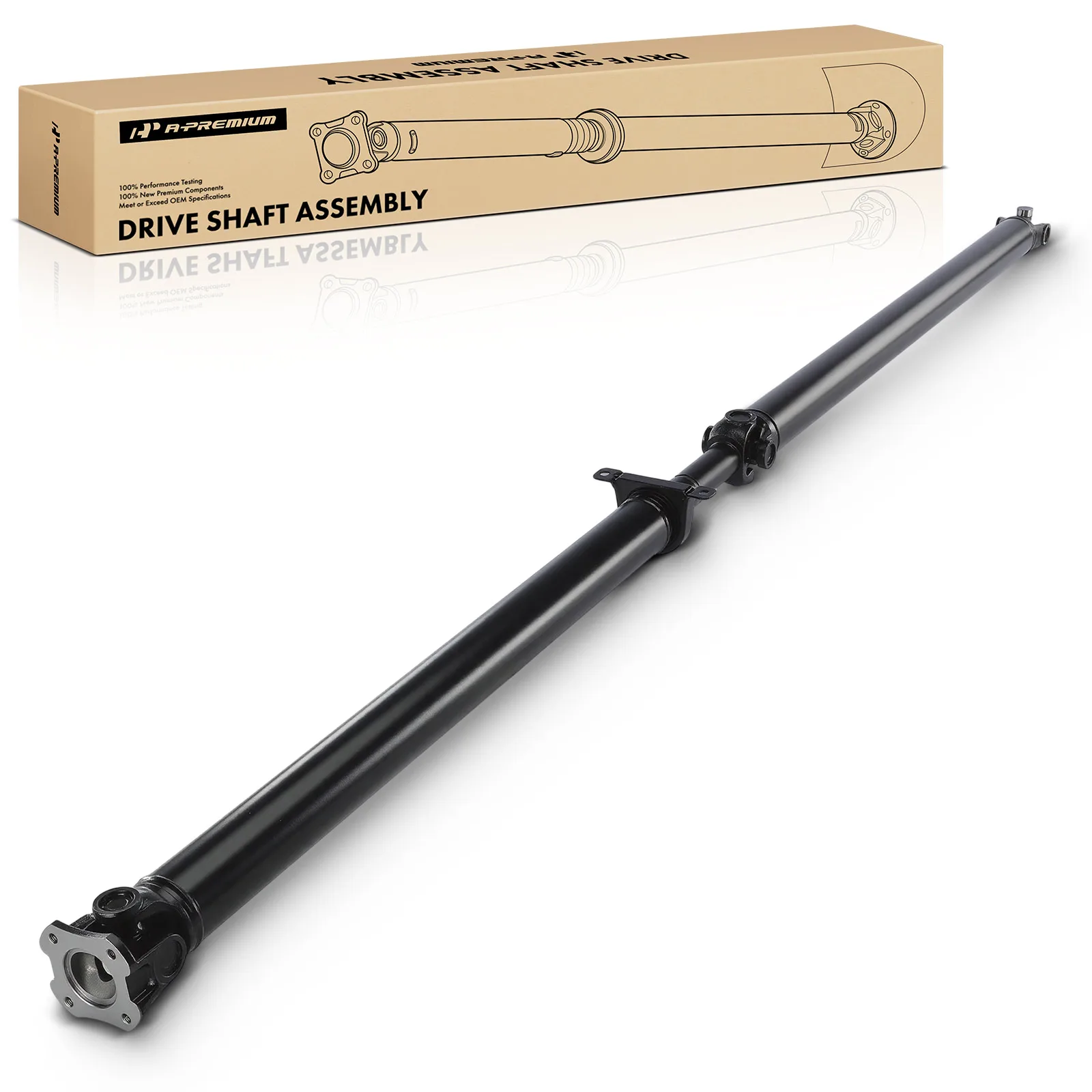 A-Premium Rear Driveshaft Prop Shaft Assembly for Ford F-450 Super Duty F-550 Super Duty 2003-2010