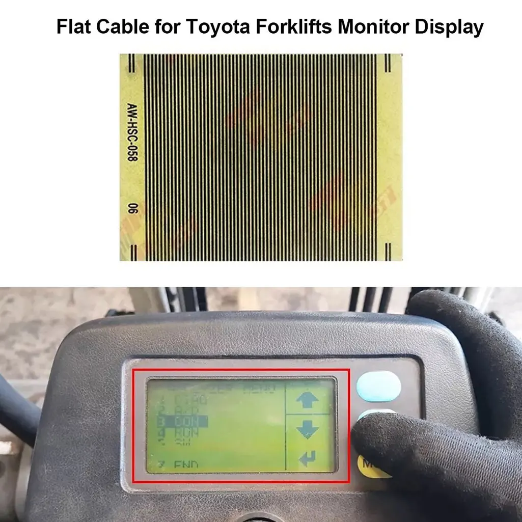 

Repair Pixels Flat Cable for Toyota Forklifts 6FB10 6FB15 6FB20 Monitor Display