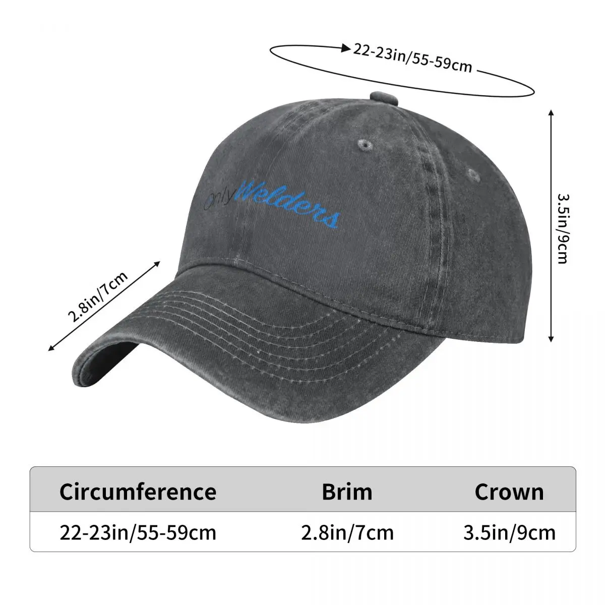 Only Welders Baseball Cap New In Hat Uv Protection Solar Hat Golf Men Women's