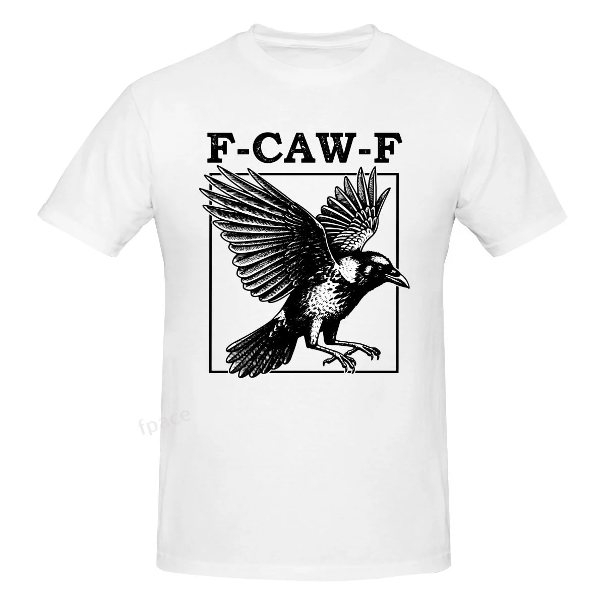 

F CAW F Casual Cotton Summer Men Clothing Tops Men's Basic Short Sleeve T-Shirt
