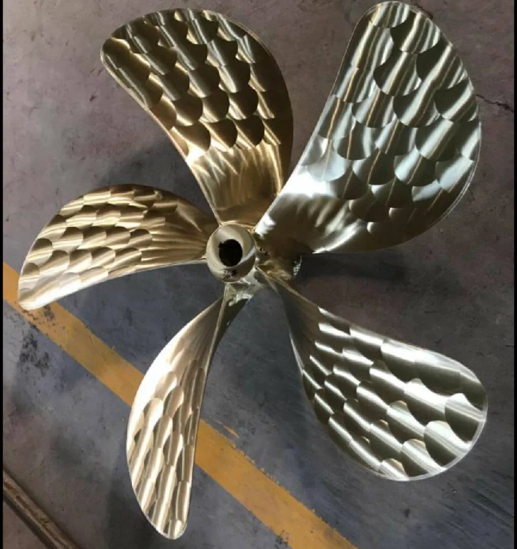 Trade Assurance High Quality Marine Propeller 3 Blades , Boat Propeller Customized , Material Bronze CU1,CU3