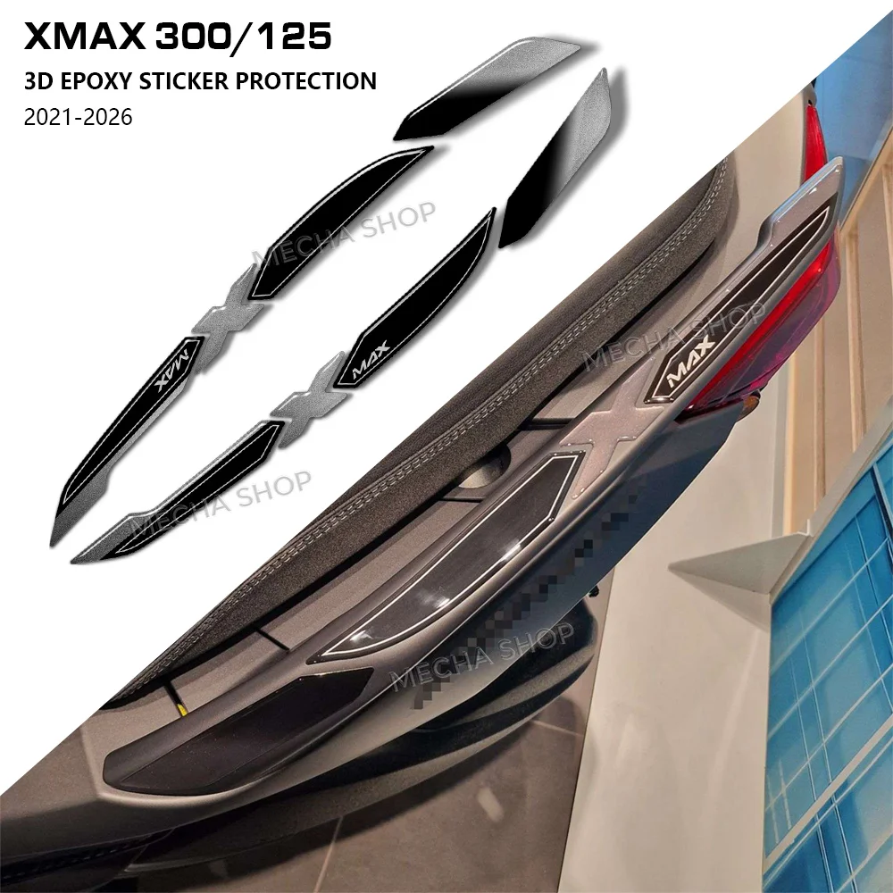 

3D Stickers for XMax 300 XMAX125 2023 2024 2025 2026 Passenger Handles