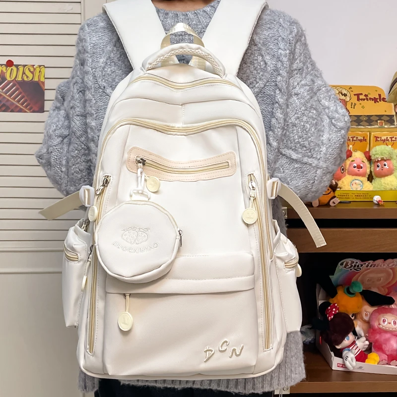 

Multifunctional backpack for students Lightweight large-capacity backpack Simple Commuting Backpack Trendy Laptop Backpack