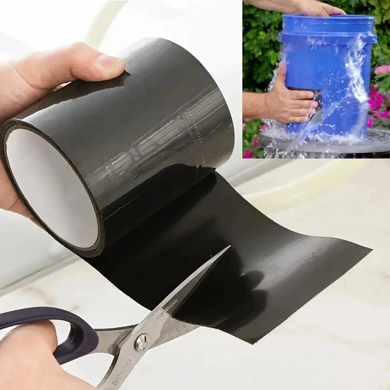 Ultra-Durable Super Strong PVC Leak Repair Tape - Airtight, Weather-Resistant & Self-Adhesive Solution for Instant Fixes - Perfe 