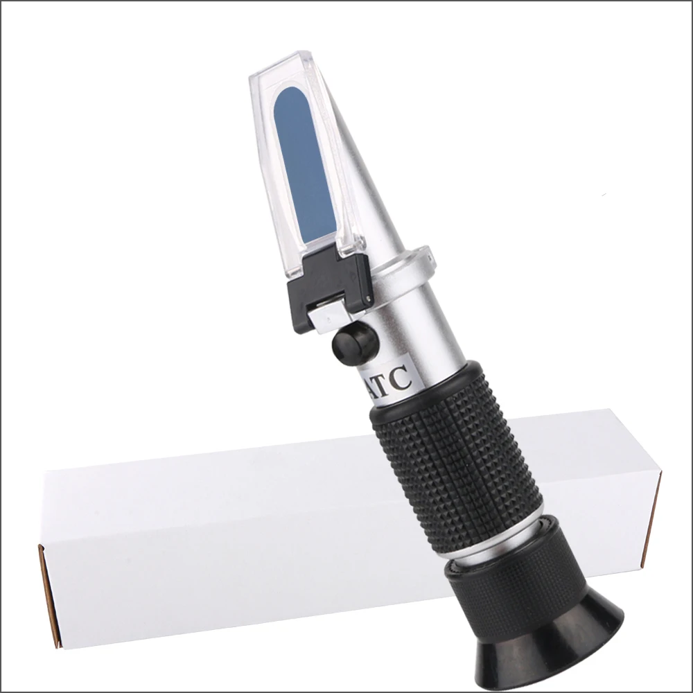 SYXLIF Milk Concentration Refractometer Milk Concentration Auto Digital Refractometer Handheld 0-20% Milk Refractometer Tester