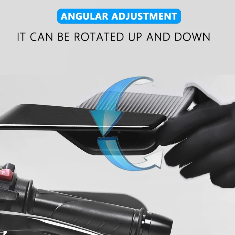 Untuk Aksesoris Sepeda Motor Honda ADV150 ADV160 ADV350 ADV 150/160/350, Spion Stealth Winglets, Spion Putar yang Dapat Disesuaikan