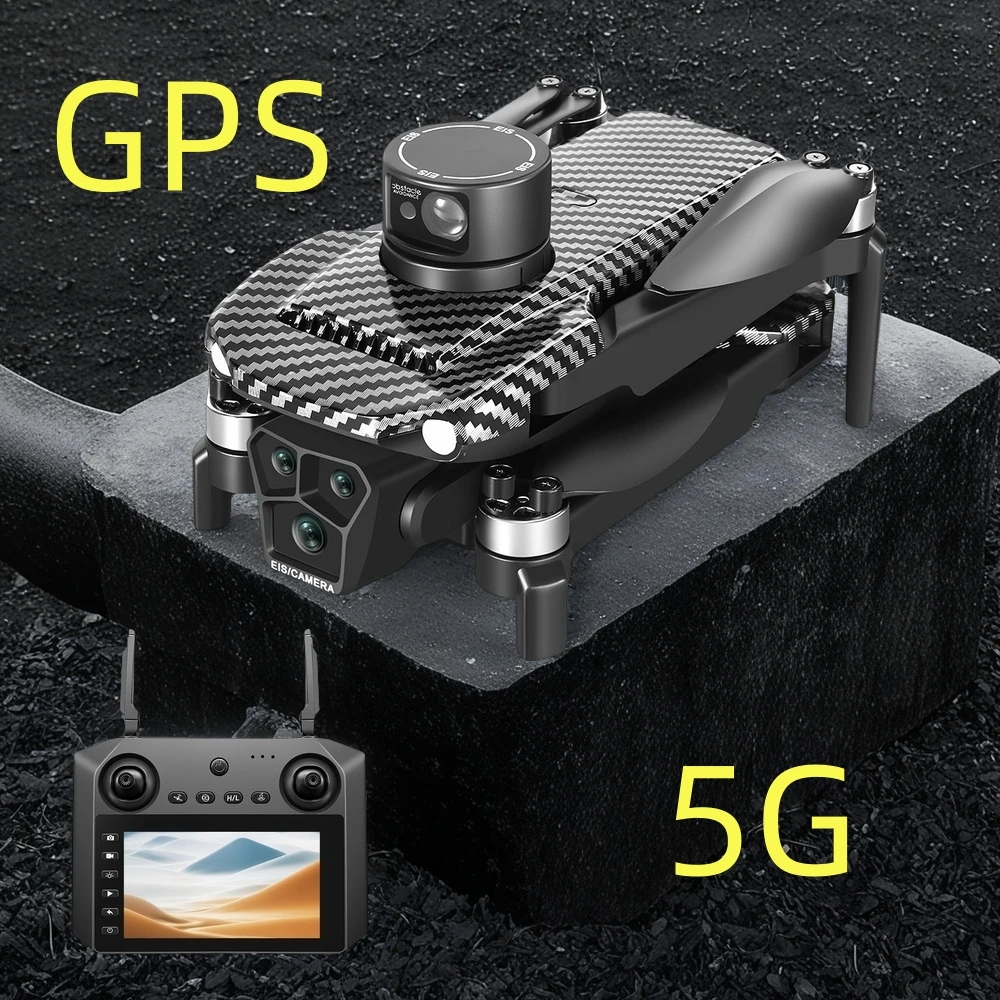 U198 Drone HD Professional Dual  Camera GPS Optical Flow Positioning Obstacle Avoidance Brushless RC Foldable Quadcopter