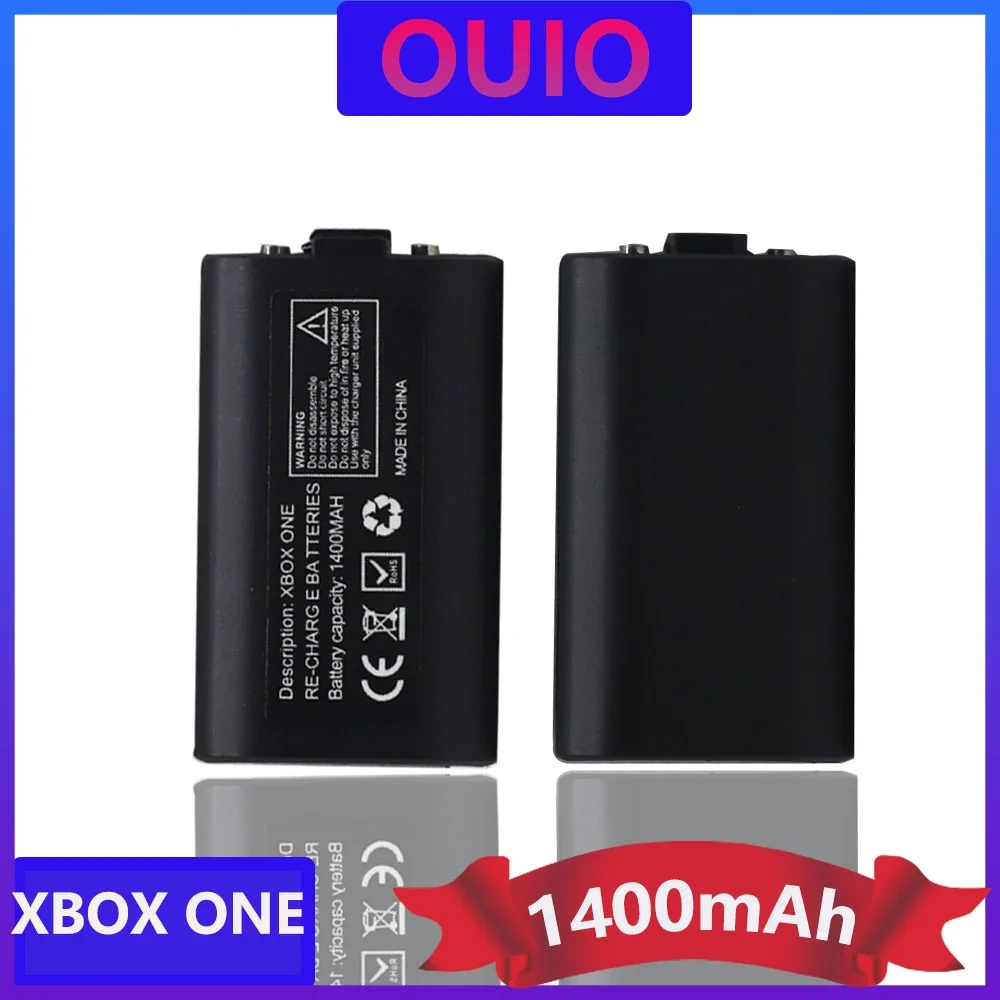 1400mAh Lithium Polymer Rechargeable Battery Pack for Microsoft XBOX One Wireless Controller