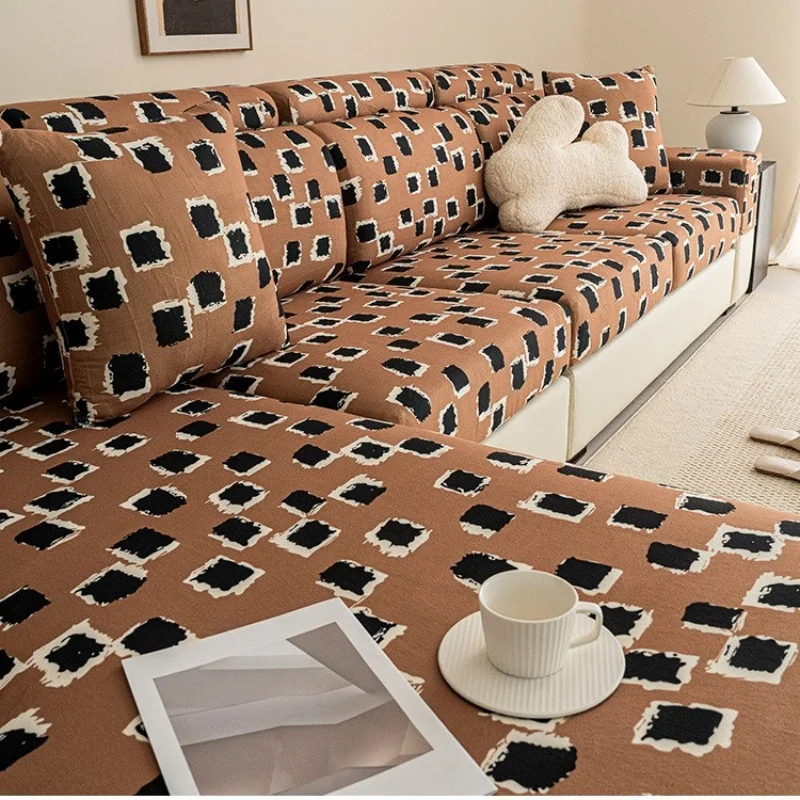 مهرجان جديد الصوف غطاء مقعد أريكة جميع المواسم العالمي الأريكة وسادة يغطي المضادة للقطط خدش الاقسام أريكة الغلاف عدم الانزلاق