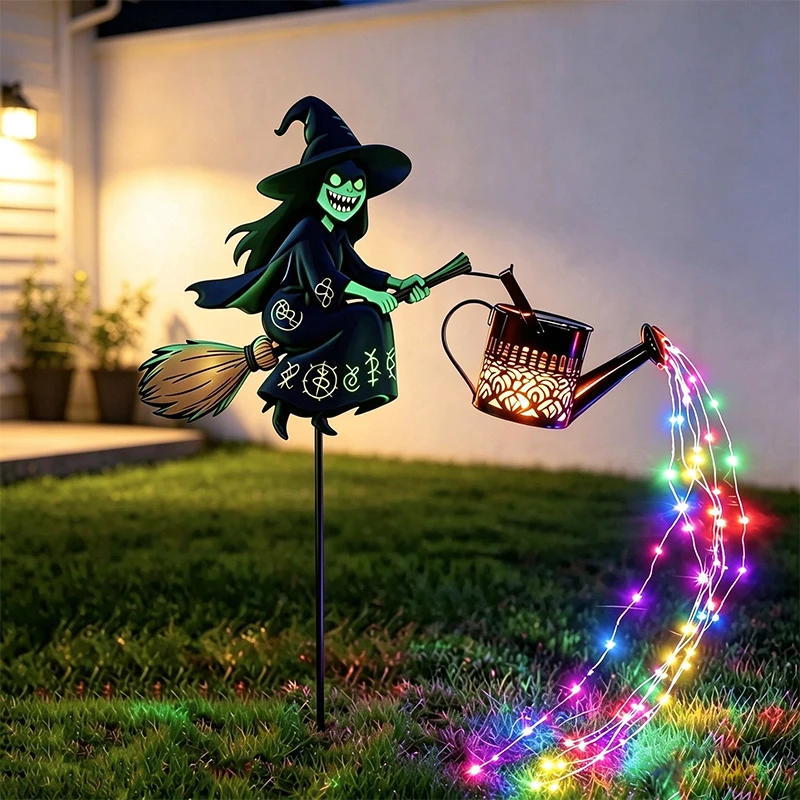 Halloween Outdoor Decor Garden Stake Light Solar Garden Light Outdoor Lawn Light Halloween Decorations