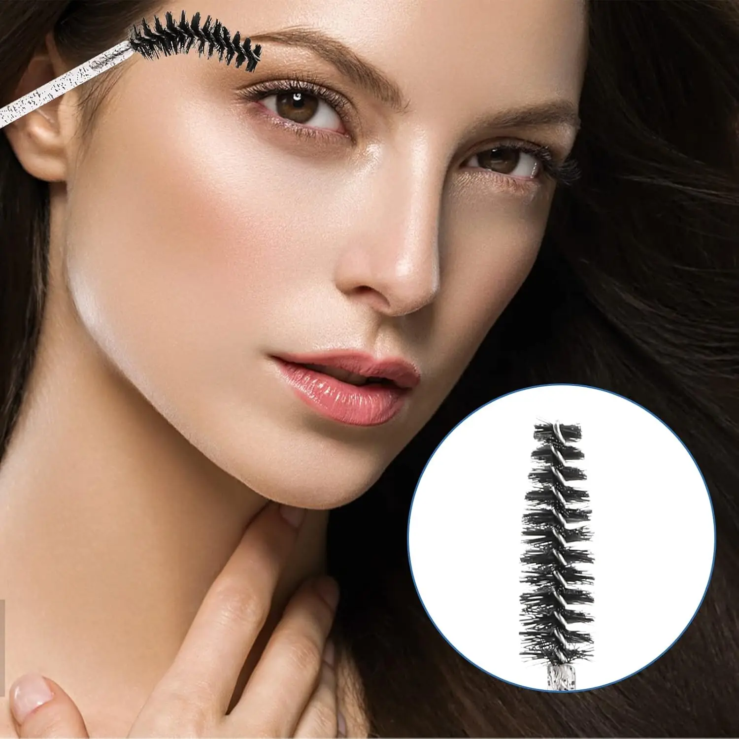 5 stks Mascara Borstels Wegwerp Lege Mascara Wand Buizen Set Wimper Borstels Kam Make-up Tool Reinigingsborstel